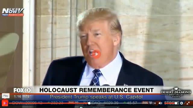 Trump's SYCOPHANT DEVOTION TO Israel, May 4, 2023