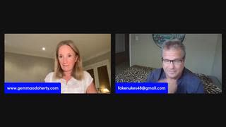 Gemma O'Doherty with Fakenukes Phil, Jun 23, 2025