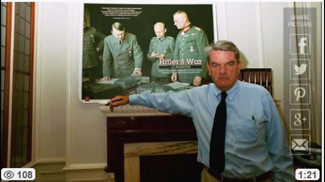 David Irving ERONEOUS Believes Jews Were Gassed, Oct 25, 2025