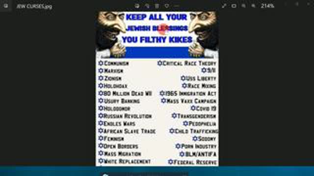 Jew Curses on Mankind, May 13, 2025