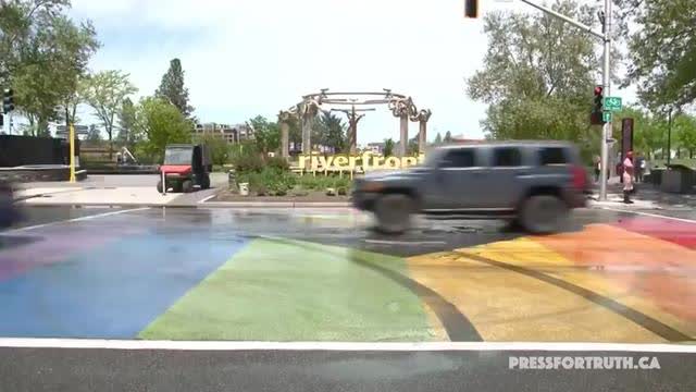 Gay Street Vandalized, June 10, 2024