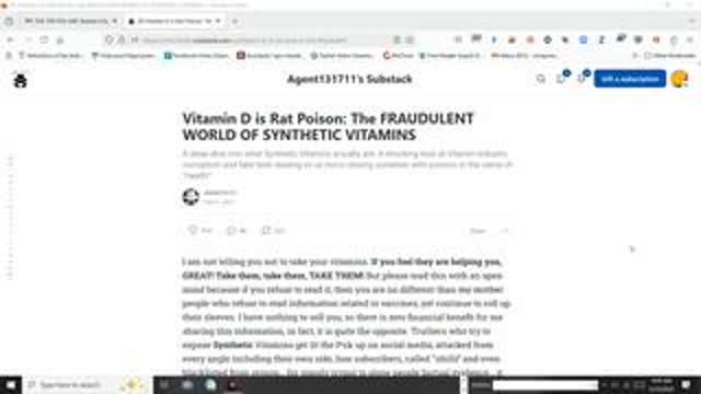 The Corrupt Vitamin Business, May 23, 2025