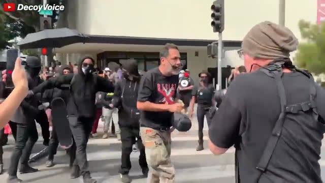 Texas Police Slam Dunk Antifa Thugs, May 20, 2023