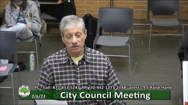 Henry Herskovitz, (circa City Council Feb 6, 2023), Feb 21, 2023