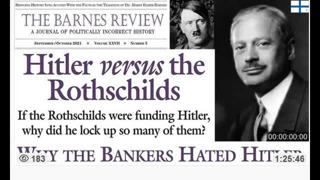 The Barnes Review - Hitler Vs The Rothschilds, Sep 27, 2025