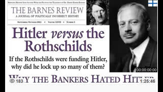 The Barnes Review - Hitler Vs The Rothschilds, Sep 27, 2025