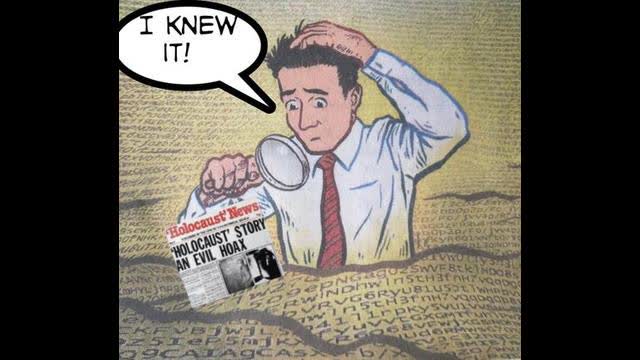 HoloHoax Liars continue with their lies