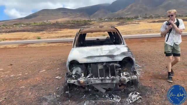 Maui HI Car Burned How? Aug 28, 2023