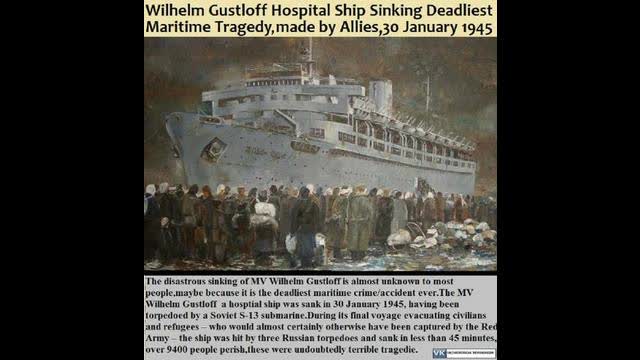 Sinking of the Wilhelm Gustloff