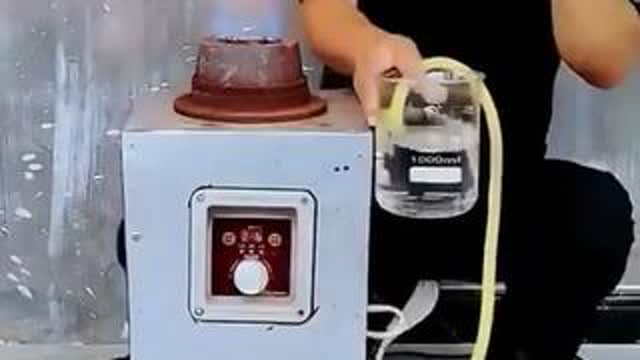 Stove That's Fueled, Burns Water, May 10, 2025