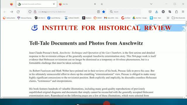 Pressac's Book Proves We Are Right, Mar 17, 2023