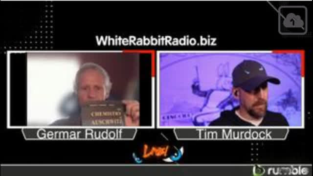WhiteRabbitRadio, Tim Murdock Interviews Germar Rudolf Interview, Jul 29, 2025
