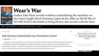 John Wear - Did German Homicidal Gas Chambers Exist? Aug 11, 2025
