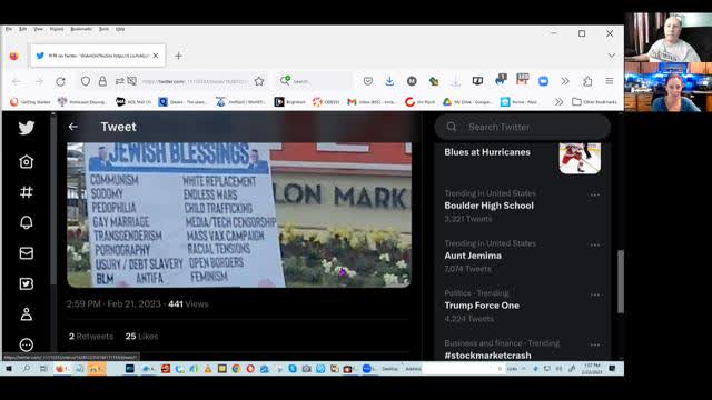 Jim and Diane, Jim's BitChute Comments Commentary, Feb 22, 2023