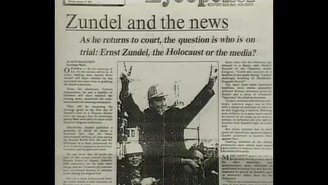 Ernst Zundel Michael Hoffman on Zundel Trials 1985,1988