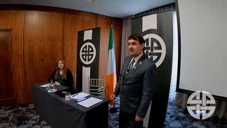 Justin Barrett - Irish Patriot, May 8, 2025