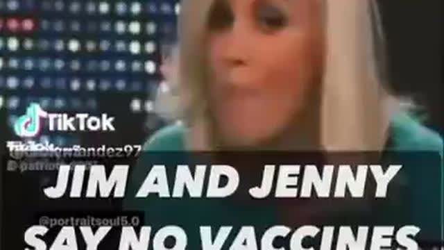 Jim Carrey and Jenny McCarthy - NO VAXES, Sept 25, 2024