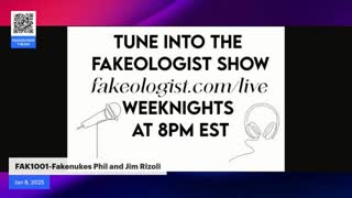 Tim Fakeologist with Fakenukes Phil and Jim Rizoli, Jan 8, 2025