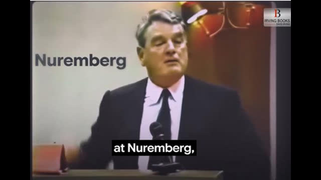 David Irving at Nuremberg - Katyn Massacre, Jan 23, 2026