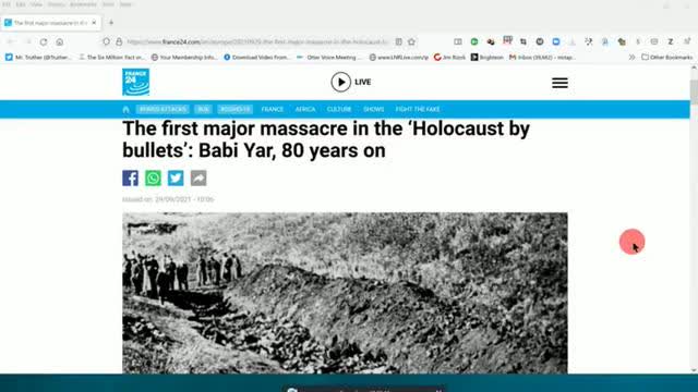 Repost - The Truth About Babi Yar, Mar 26, 2025
