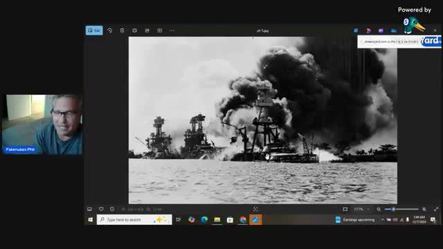 Phil Gives his Questions Concerning the PEARL HARBOR Event, Dec 7, 2024