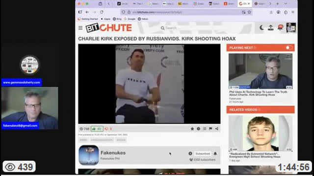 Gemma O'Doherty and Fakenews Phil, Fake News of The Day, Sep 12, 2025