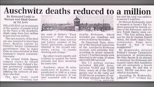 Holocaust Death Tolls. June 24, 2023