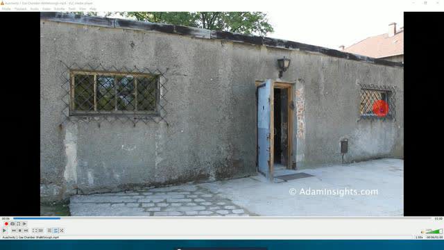 Auschwitz, Krema I, Fake Gas Chamber Tour, Aug 11, 2023