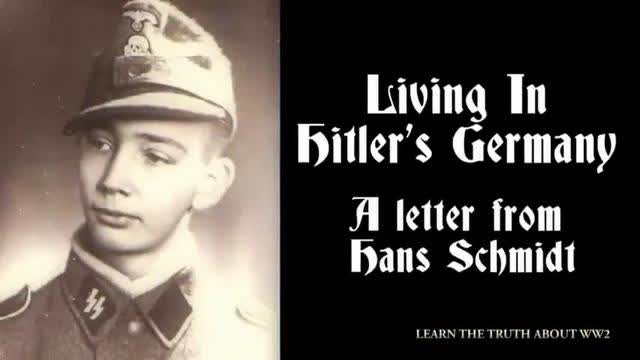 Living in Hitler's Germany: A Letter from Hans Schmidt, Feb 12, 2025