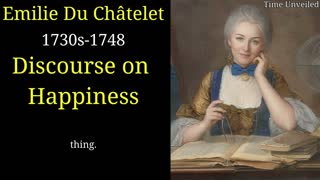 Emilie Du Châtelet Discourse on Happiness - In English AI reconstruction