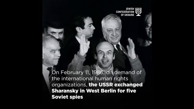 Stories of the Ukrainian jews. Natan Sharansky