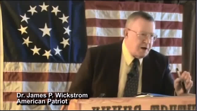 Dr.James P. Wickstrom - They will not take this nation so help me god!
