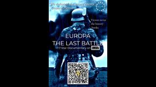 Europa The Last Battle - Blå plakat - Oppdatert QR kode 
