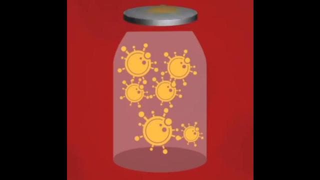 Covid Deception In A Jar, Ready To Take Out Again The Moment We Disobey.