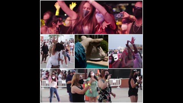 Pentecostal Covid Church Lambs Doing Their Dance Of Death All The Way To The Vaccine Slaughterhouse.