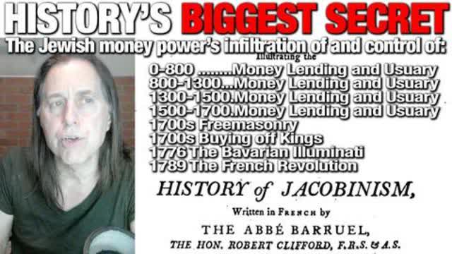 HISTORY'S BIGGEST SECRET - ALL OUR MAJOR INSTITUTIONS HAVE BEEN COVERTLY TAKEN OVER BY JEWISH MONEY