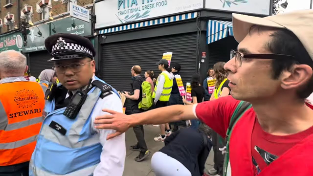 Uk protest Jew psy-op! 1/2