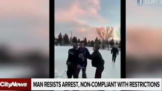 Un homme de Calgary arrÃªtÃ© pour obstruction aprÃ¨s un prÃ©tendu non-respect des restrictions du C19