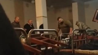 "disciplinary interview" conducted by recruiters with a new group of mobilized Ukrainian individuals