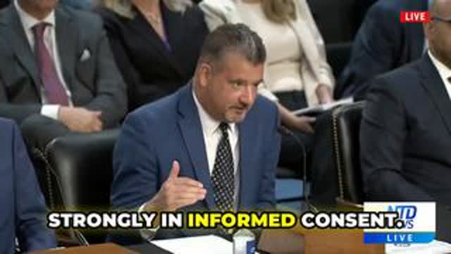 Dr. Joel Wallskog in testimony "Covid vaccines don’t prevent infection, don’t prevent transmission”