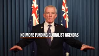Sen. Malcolm Roberts - Withdrawing from the WHO, WEF & UN programs will save Australians $1B yearly.