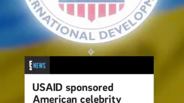 Tthe USAID was paying millions for the celebrity visits to Ukraine to increase Zelensky's popularity