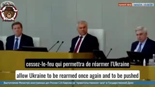 Lavrov No ceasefire to rearm Ukraine and further prolong the conflict, resolve the NATO root cause