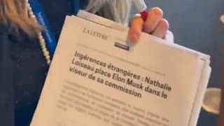 Virginie Joron expose la démoncratie Européenne - Nathalie Loiseau est élue sans vote?