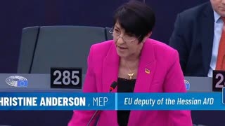 Christine Anderson - The Romanian People choose Georgescu - why do we interfere & why do we stop it?