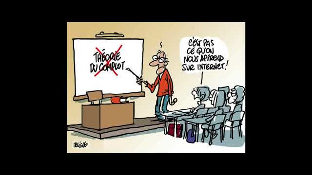 Papa! C'est quoi un complotiste?