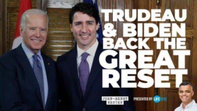 Trudeau et Biden poussent tous les deux pour la grande rÃ©initialisation (Great Reset)