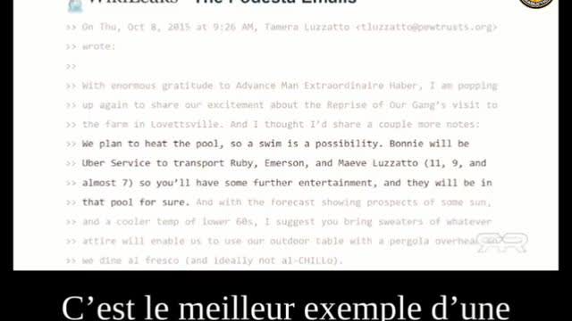 WikiLeaks Publishes Podesta's Emails in 2016 (vostfr)