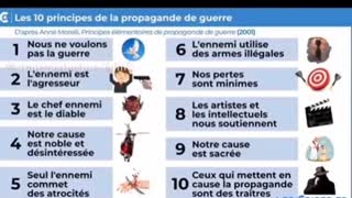 Étienne Chouard explique la recette de propagande guerre (tout est fabriqué)