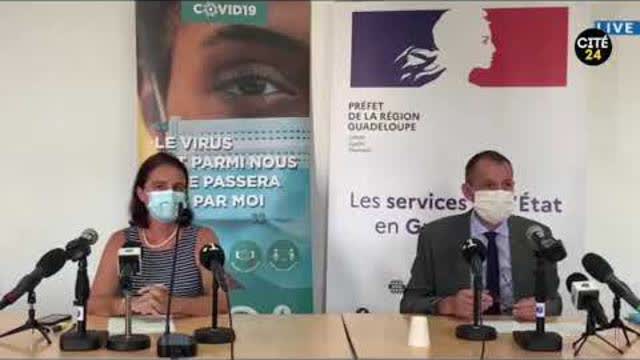 Covid en Guadeloupe : "On adopte un ton grave, catastrophique"